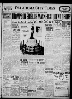 Oklahoma City Times (Oklahoma City, Okla.), Vol. 37, No. 162, Ed. 3 Tuesday, November 16, 1926