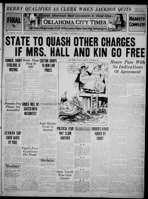Oklahoma City Times (Oklahoma City, Okla.), Vol. 37, No. 177, Ed. 2 Friday, December 3, 1926