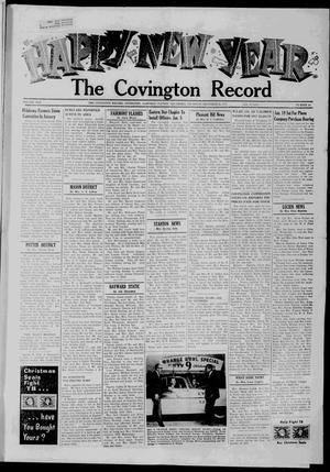 The Covington Record (Covington, Okla.), Vol. 42, No. 44, Ed. 1 Thursday, December 26, 1957