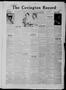 Thumbnail image of item number 1 in: 'The Covington Record (Covington, Okla.), Vol. 43, No. 35, Ed. 1 Thursday, October 23, 1958'.