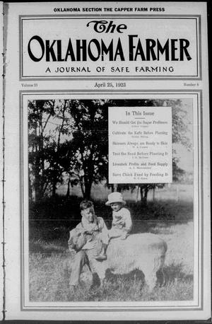 The Oklahoma Farmer (Oklahoma City, Okla.), Vol. 33, No. 8, Ed. 1 Wednesday, April 25, 1923