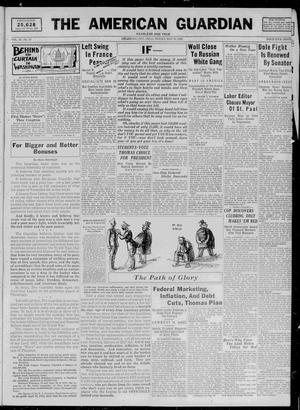 The American Guardian (Oklahoma City, Okla.), Vol. 13, No. 37, Ed. 1 Friday, May 13, 1932