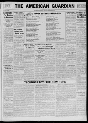 The American Guardian (Oklahoma City, Okla.), Vol. 14, No. 16, Ed. 1 Friday, December 23, 1932