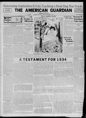 The American Guardian (Oklahoma City, Okla.), Vol. 15, No. 16, Ed. 1 Friday, December 29, 1933