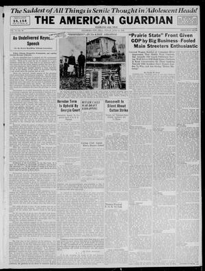 The American Guardian (Oklahoma City, Okla.), Vol. 18, No. 40, Ed. 1 Friday, June 19, 1936