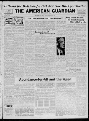 The American Guardian (Oklahoma City, Okla.), Vol. 22, No. 15, Ed. 1 Friday, January 13, 1939