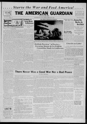The American Guardian (Oklahoma City, Okla.), Vol. 23, No. 19, Ed. 1 Friday, February 9, 1940