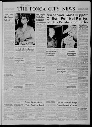 The Ponca City News (Ponca, Okla.), Vol. 66, No. 142, Ed. 1 Tuesday, March 17, 1959
