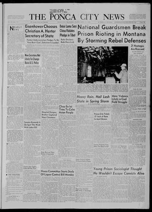 Primary view of object titled 'The Ponca City News (Ponca, Okla.), Vol. 66, No. 170, Ed. 1 Sunday, April 19, 1959'.