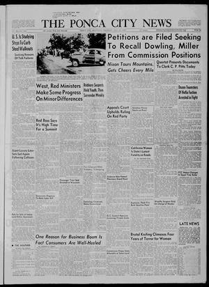 The Ponca City News (Ponca, Okla.), Vol. 66, No. 258, Ed. 1 Thursday, July 30, 1959