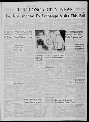 The Ponca City News (Ponca, Okla.), Vol. 66, No. 260, Ed. 1 Monday, August 3, 1959