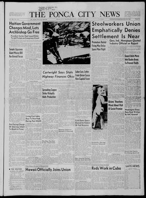 The Ponca City News (Ponca, Okla.), Vol. 66, No. 275, Ed. 1 Friday, August 21, 1959