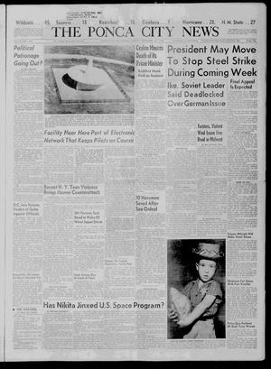 The Ponca City News (Ponca, Okla.), Vol. 66, No. 306, Ed. 1 Sunday, September 27, 1959