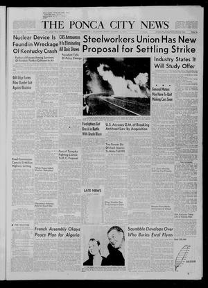 The Ponca City News (Ponca, Okla.), Vol. 67, No. 14, Ed. 1 Friday, October 16, 1959