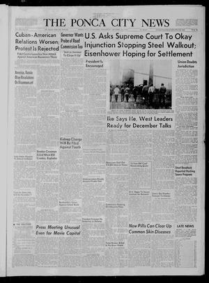 The Ponca City News (Ponca, Okla.), Vol. 67, No. 24, Ed. 1 Wednesday, October 28, 1959