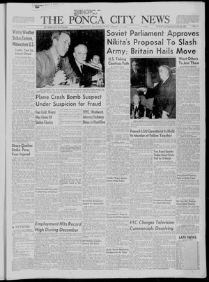The Ponca City News (Ponca, Okla.), Vol. 67, No. 92, Ed. 1 Friday, January 15, 1960