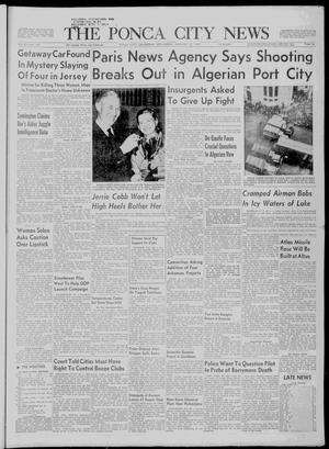 The Ponca City News (Ponca, Okla.), Vol. 67, No. 102, Ed. 1 Wednesday, January 27, 1960