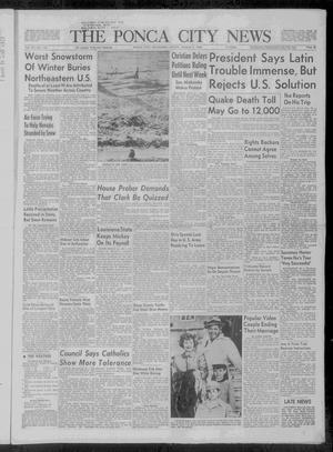 The Ponca City News (Ponca, Okla.), Vol. 67, No. 134, Ed. 1 Friday, March 4, 1960