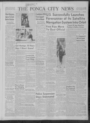 The Ponca City News (Ponca, Okla.), Vol. 67, No. 168, Ed. 1 Wednesday, April 13, 1960