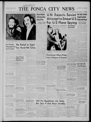 The Ponca City News (Ponca, Okla.), Vol. 67, No. 205, Ed. 1 Thursday, May 26, 1960