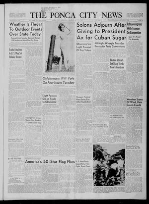 The Ponca City News (Ponca, Okla.), Vol. 67, No. 238, Ed. 1 Monday, July 4, 1960