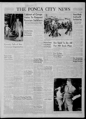 The Ponca City News (Ponca, Okla.), Vol. 67, No. 252, Ed. 1 Wednesday, July 20, 1960
