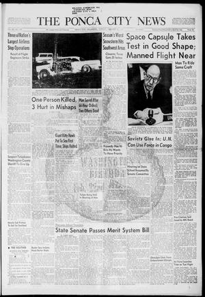 The Ponca City News (Ponca, Okla.), Vol. 68, No. 123, Ed. 1 Tuesday, February 21, 1961