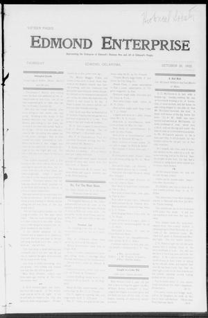 Edmond Enterprise (Edmond, Okla. Terr.), Ed. 1 Thursday, October 30, 1902