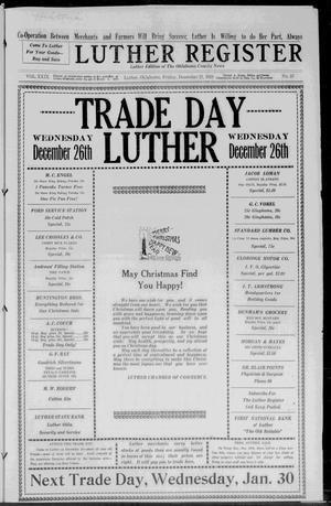 Luther Register (Luther, Okla.), Vol. 29, No. 23, Ed. 1 Friday, December 21, 1928