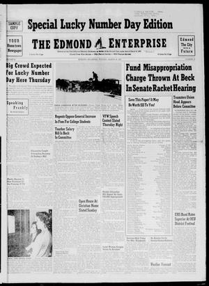 The Edmond Enterprise (Edmond, Okla.), Vol. 56, No. 12, Ed. 1 Tuesday, March 26, 1957