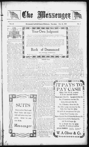 The Messenger (Drummond, Okla.), Vol. 10, No. 6, Ed. 1 Thursday, February 14, 1918