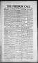 Thumbnail image of item number 1 in: 'The Freedom Call (Freedom, Okla.), Vol. 27, No. 13, Ed. 1 Thursday, January 19, 1950'.