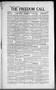 Thumbnail image of item number 1 in: 'The Freedom Call (Freedom, Okla.), Vol. 27, No. 22, Ed. 1 Thursday, March 23, 1950'.