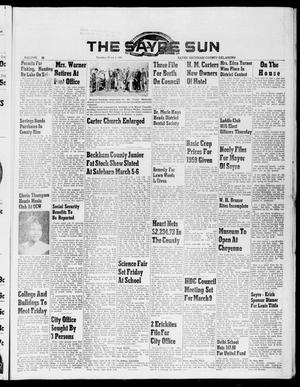 The Sayre Sun (Sayre, Okla.), Vol. 36, Ed. 1 Thursday, March 5, 1959