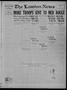 Thumbnail image of item number 1 in: 'The Lawton News (Lawton, Okla.), Vol. 20, No. 180, Ed. 1 Saturday, December 23, 1922'.