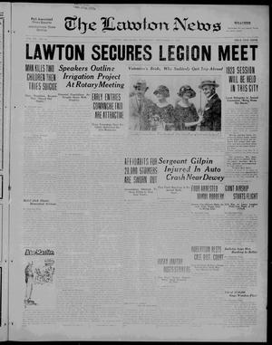 The Lawton News (Lawton, Okla.), Vol. 20, No. 94, Ed. 1 Wednesday, September 13, 1922