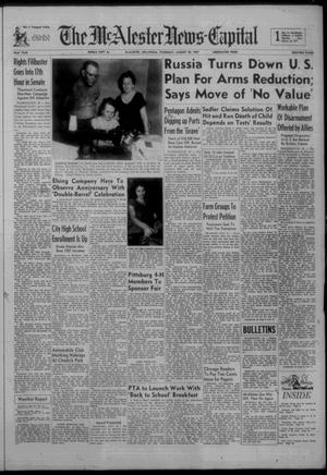 The McAlester News-Capital (McAlester, Okla.), Vol. 62, Ed. 1 Thursday, August 29, 1957