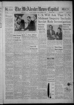 The McAlester News-Capital (McAlester, Okla.), Vol. 62, Ed. 1 Thursday, October 17, 1957