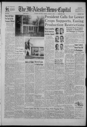 The McAlester News-Capital (McAlester, Okla.), Vol. 62, Ed. 1 Thursday, January 16, 1958