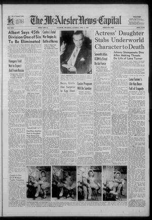 The McAlester News-Capital (McAlester, Okla.), Vol. 62, Ed. 1 Saturday, April 5, 1958
