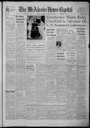 The McAlester News-Capital (McAlester, Okla.), Vol. 62, Ed. 1 Thursday, July 24, 1958
