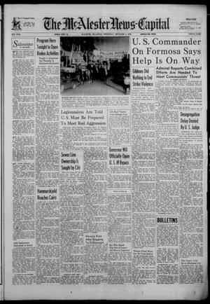 The McAlester News-Capital (McAlester, Okla.), Vol. 63, Ed. 1 Wednesday, September 3, 1958