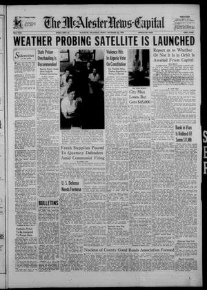 The McAlester News-Capital (McAlester, Okla.), Vol. 63, Ed. 1 Friday, September 26, 1958