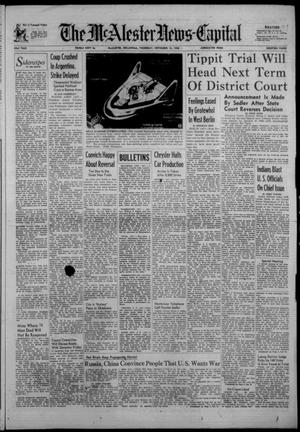 The McAlester News-Capital (McAlester, Okla.), Vol. 63, Ed. 1 Thursday, November 13, 1958