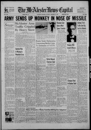 The McAlester News-Capital (McAlester, Okla.), Vol. 63, Ed. 1 Saturday, December 13, 1958