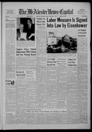 The McAlester News-Capital (McAlester, Okla.), Vol. 64, Ed. 1 Monday, September 14, 1959