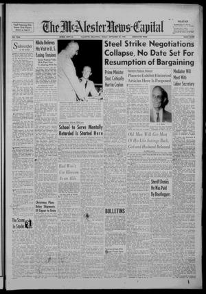 The McAlester News-Capital (McAlester, Okla.), Vol. 64, Ed. 1 Friday, September 25, 1959