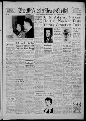 The McAlester News-Capital (McAlester, Okla.), Vol. 64, Ed. 1 Saturday, November 21, 1959