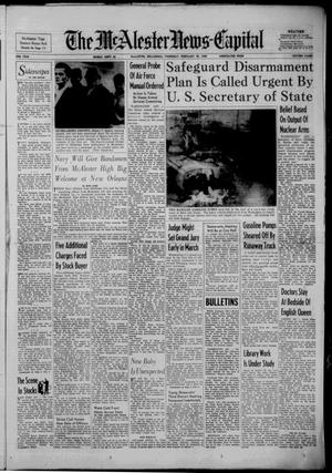 The McAlester News-Capital (McAlester, Okla.), Vol. 64, Ed. 1 Thursday, February 18, 1960