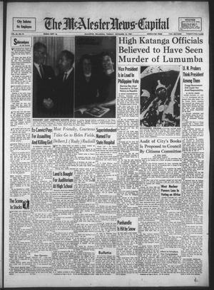 The McAlester News-Capital (McAlester, Okla.), Vol. 66, No. 75, Ed. 1 Tuesday, November 14, 1961